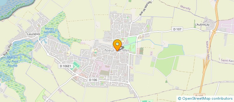 localisation de l'entreprise GRAND OUEST PLOMBERIE  ESNANDES