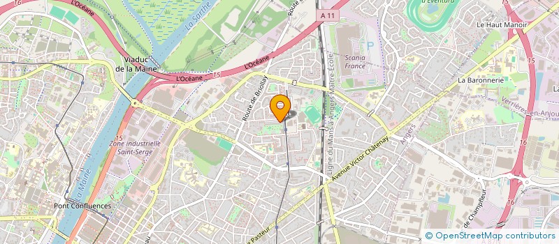 localisation de l'entreprise GRAND OUEST SERVICES  VILLENEUVE-SAINT-GEORGES