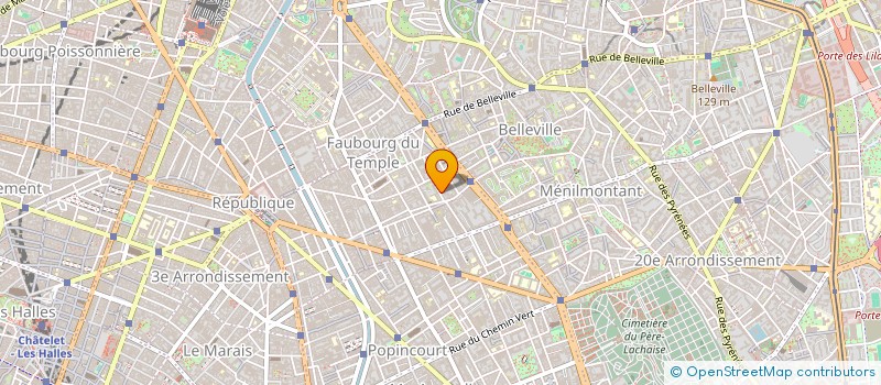 localisation de l'entreprise GRAND OUVERT SERVICE  PARIS