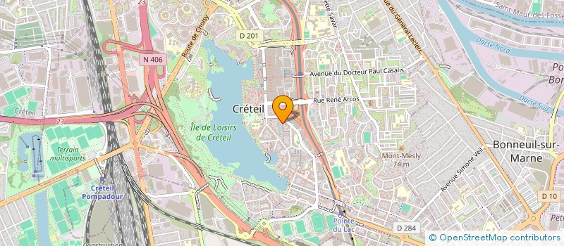 localisation de l'entreprise GRAND PARIS DEMENAGEMENTS  CRETEIL