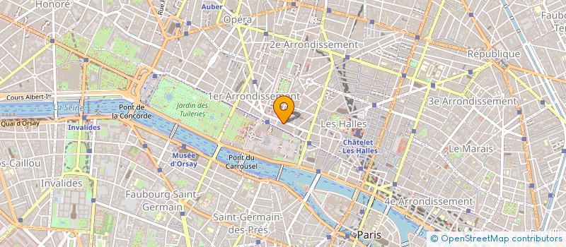 localisation de l'entreprise GRAND PARIS HARMONY 5  PARIS