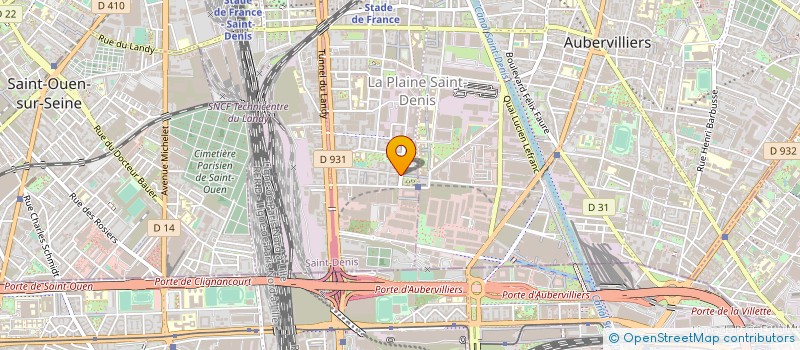 localisation de l'entreprise GRAND PARIS IMMOBILIER GESTION à SAINT-DENIS