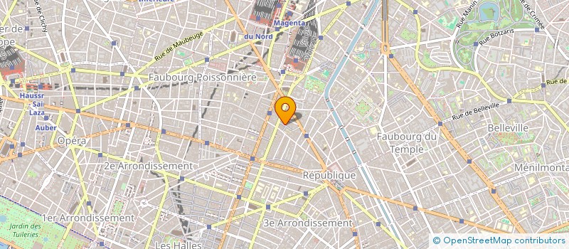 localisation de l'entreprise GRAND PARIS LIVRAISON  PARIS