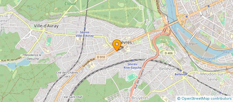 localisation de l'entreprise GRAND PARIS PARTENAIRE REUSSITE IMMOBILIER à SEVRES