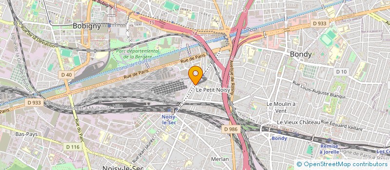 localisation de l'entreprise GRAND PARIS RAPIDE FOOD à NOISY-LE-SEC