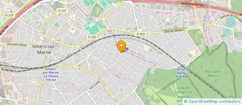 localisation de l'entreprise GRAND PERE  VILLIERS-SUR-MARNE