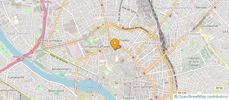 localisation de l'entreprise GRAND PERE  TOULOUSE