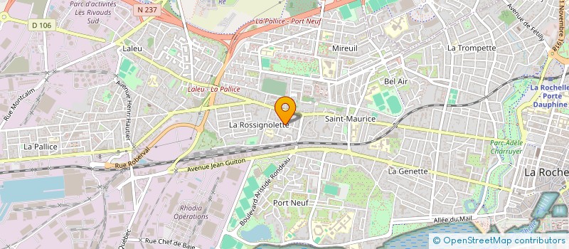 localisation de l'entreprise GRAND PETIT CORP' à LA ROCHELLE