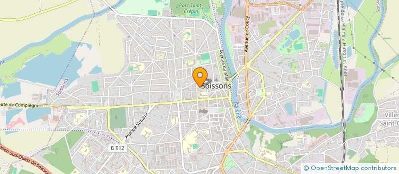 localisation de l'entreprise GRAND PLACE FOOD à SOISSONS
