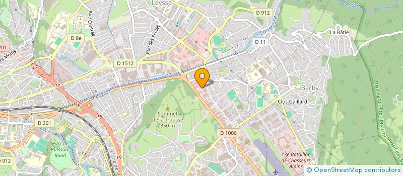 localisation de l'entreprise GRAND PRIX MOTOS CHAMBERY  LA RAVOIRE