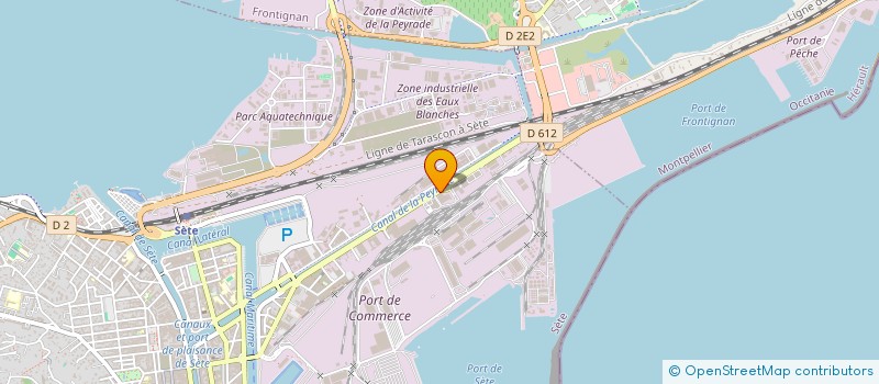 localisation de l'entreprise GRAND QUEVILLY  SETE