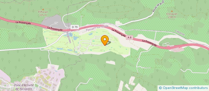 localisation de l'entreprise GRAND RESORT FRANCE  FLASSANS-SUR-ISSOLE