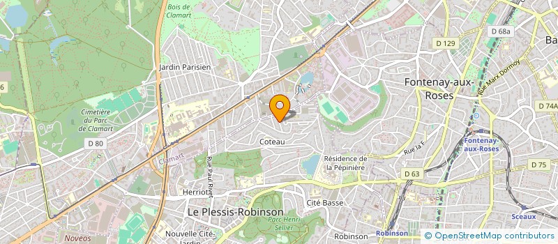 localisation de l'entreprise GRAND ROBINSON INVEST à LE PLESSIS-ROBINSON