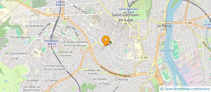 localisation de l'entreprise GRAND ROC CONSULTING  SAINT-GERMAIN-EN-LAYE