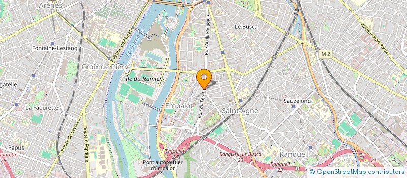 localisation de l'entreprise GRAND ROMEO à TOULOUSE