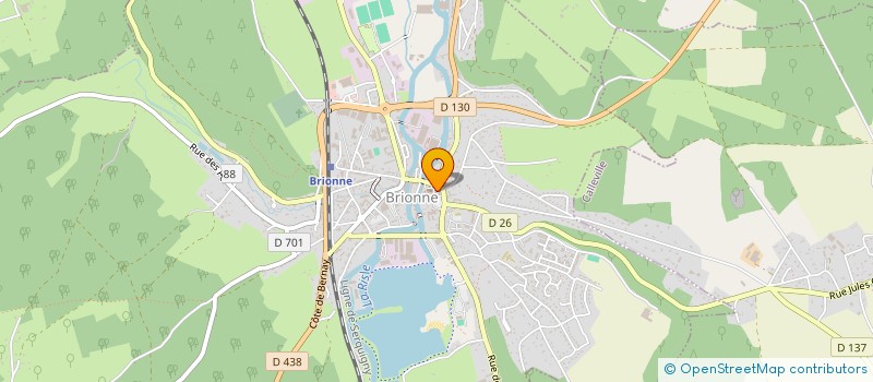 localisation de l'entreprise GRAND SABOT D'OR à BRIONNE