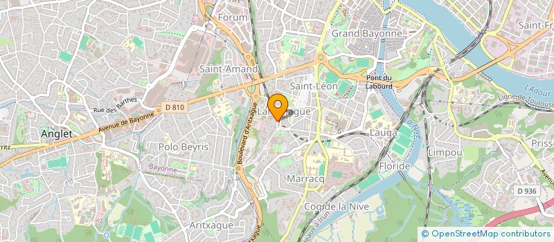 localisation de l'entreprise GRAND SEMINAIRE à BAYONNE