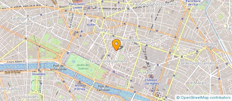 localisation de l'entreprise GRAND SOIR à PARIS