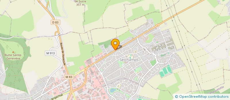 localisation de l'entreprise GRAND SOLEIL  SEICHAMPS