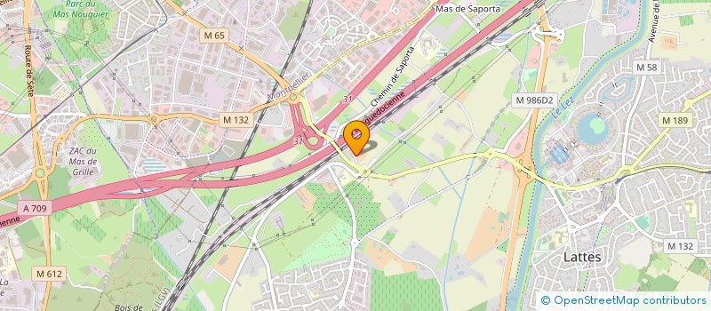 localisation de l'entreprise GRAND SUD COMMERCE CONSEIL à LATTES