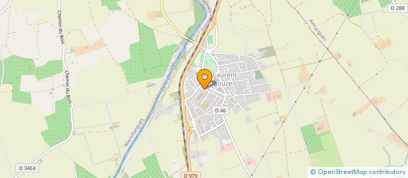 localisation de l'entreprise GRAND SUD DISTRIBUTION à SAINT-LAURENT-D'AIGOUZE