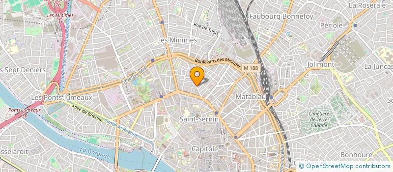 localisation de l'entreprise GRAND SUD GESTION IMMOBILIERE à TOULOUSE