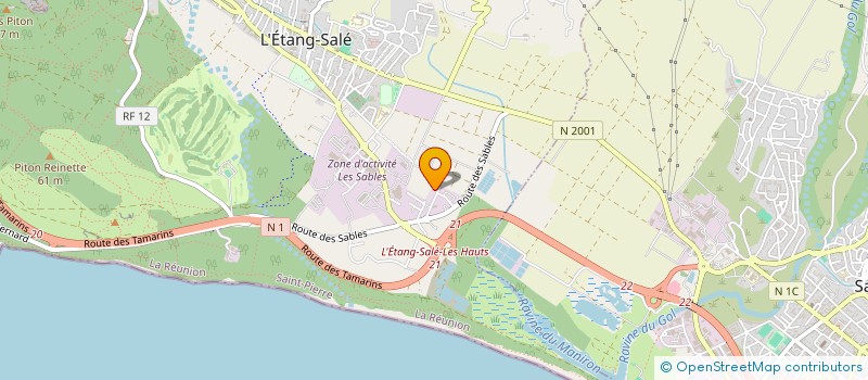 localisation de l'entreprise GRAND SUD PRODUCTIONS à L'ETANG-SALE