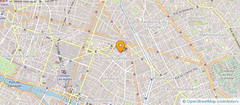 localisation de l'entreprise GRAND TRANSPORT PARIS  PARIS