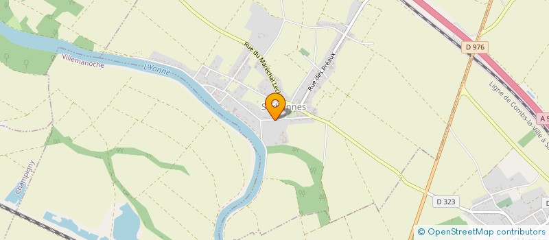 localisation de l'entreprise GRAND-VARENNES  SERBONNES