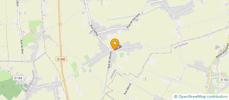 localisation de l'entreprise GRAND VOIE  LESTREM