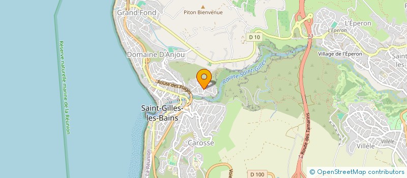 localisation de l'entreprise GRANDA URSO  SAINT-PAUL