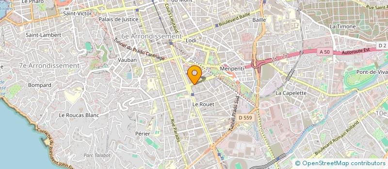 localisation de l'entreprise GRANDALVO INTERIM à MARSEILLE