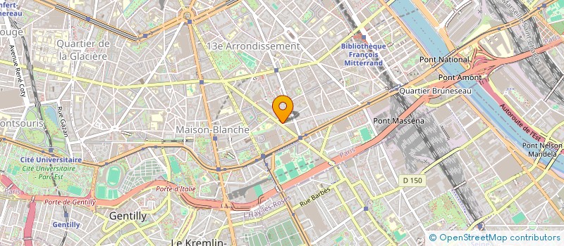 localisation de l'entreprise GRANDASIE à PARIS