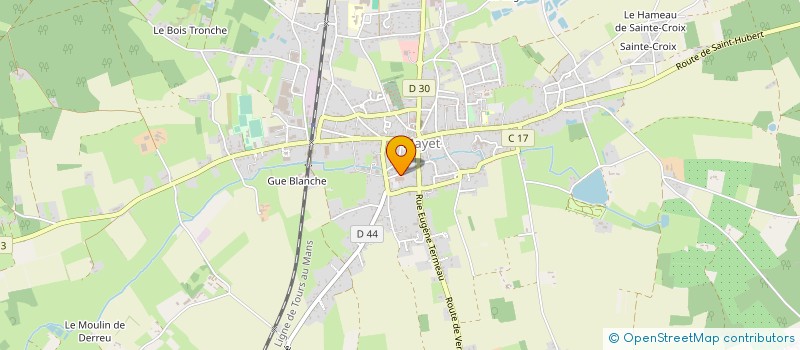 localisation de l'entreprise GRANDCHAMP ROINTRU PRIMEURS à MAYET