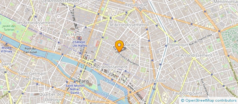 localisation de l'entreprise GRANDCREW  PARIS