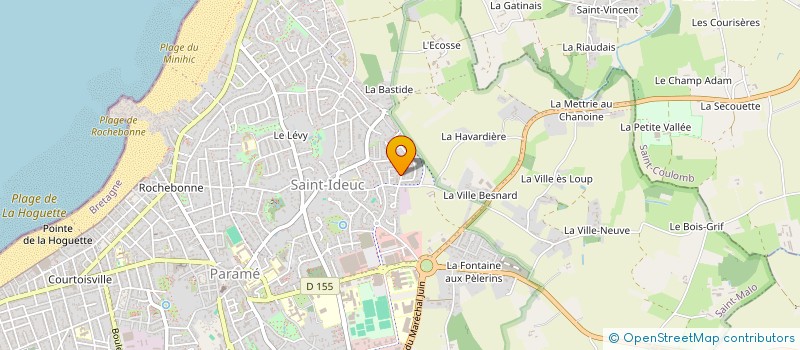localisation de l'entreprise GRANDE ANSE  SAINT-MALO