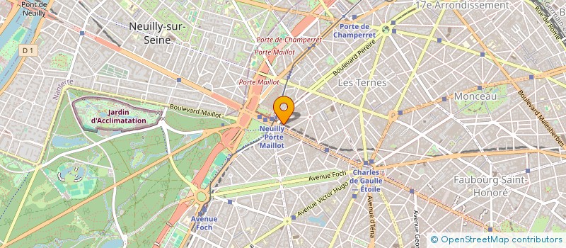 localisation de l'entreprise GRANDE ARMEE 76 2  PARIS