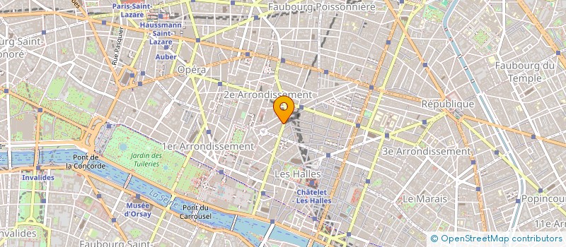 localisation de l'entreprise GRANDE ARMEE INVESTISSEMENT (G.A.I)  PARIS