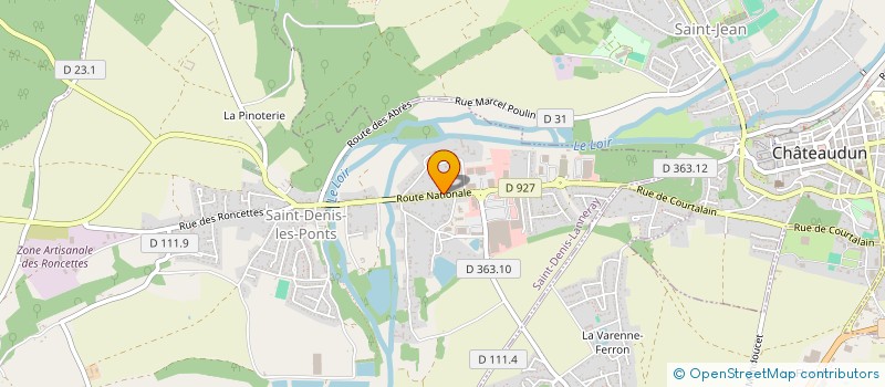localisation de l'entreprise GRANDE AUTANE à CHATEAUDUN