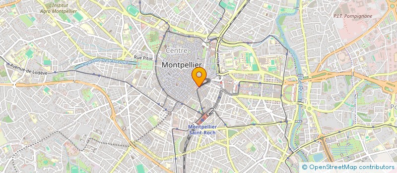 localisation de l'entreprise GRANDE BRASSERIE DU TRIANGLE à MONTPELLIER