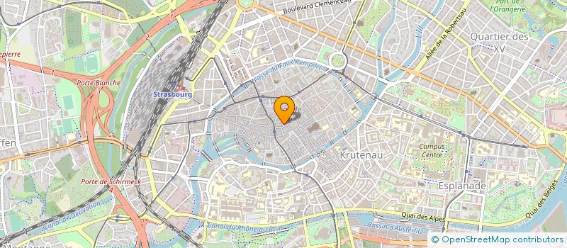 localisation de l'entreprise GRANDE BRASSERIE PATRIE SCHUTZENBERGER à STRASBOURG