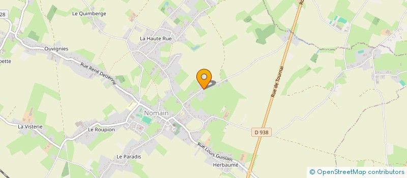 localisation de l'entreprise GRANDE CAMPAGNE  AUCHY-LEZ-ORCHIES