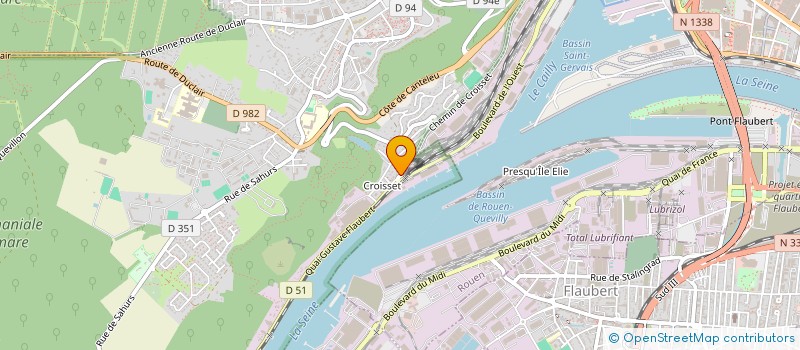 localisation de l'entreprise GRANDE CARUE  CANTELEU