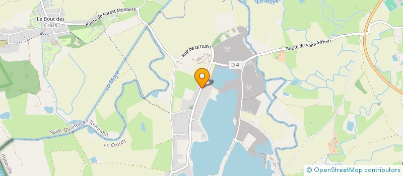 localisation de l'entreprise GRANDE CUISINE HAUTS DE FRANCE à LE CROTOY