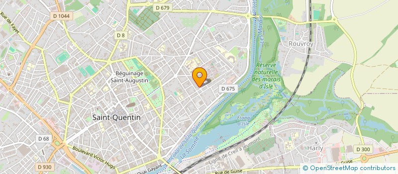 localisation de l'entreprise GRANDE CUISINES INGENIERIE à SAINT-QUENTIN