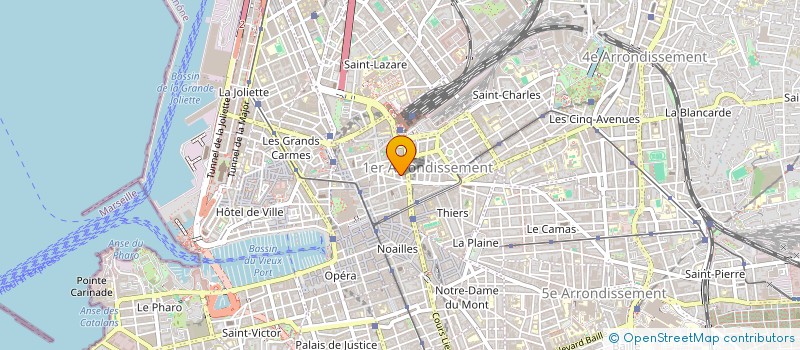 localisation de l'entreprise GRANDE ETOILE MARSEILLE à MARSEILLE