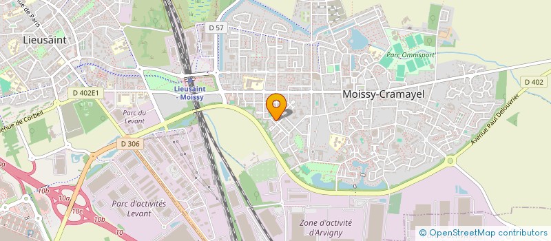 localisation de l'entreprise GRANDE FAMILLE SOLIDAIRE DE FRANCE à MOISSY-CRAMAYEL