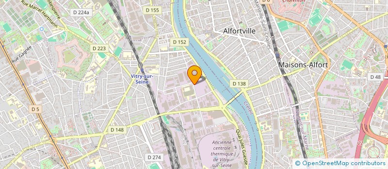 localisation de l'entreprise GRANDE ILE  VITRY-SUR-SEINE