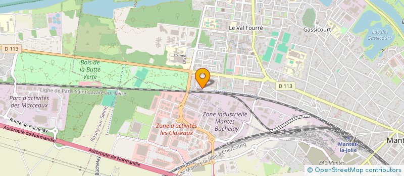 localisation de l'entreprise GRANDE MOSQUEE DE MANTES LA JOLIE - UNION ISLAMIQUE DE YVELINES à MANTES-LA-JOLIE