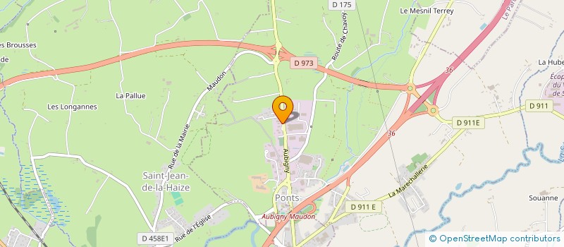 localisation de l'entreprise GRANDE OURSE  SAINT-JEAN-DE-LA-HAIZE